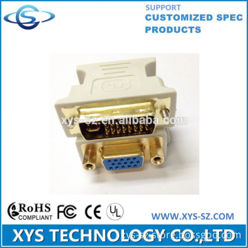 dvi male to vga female adapter